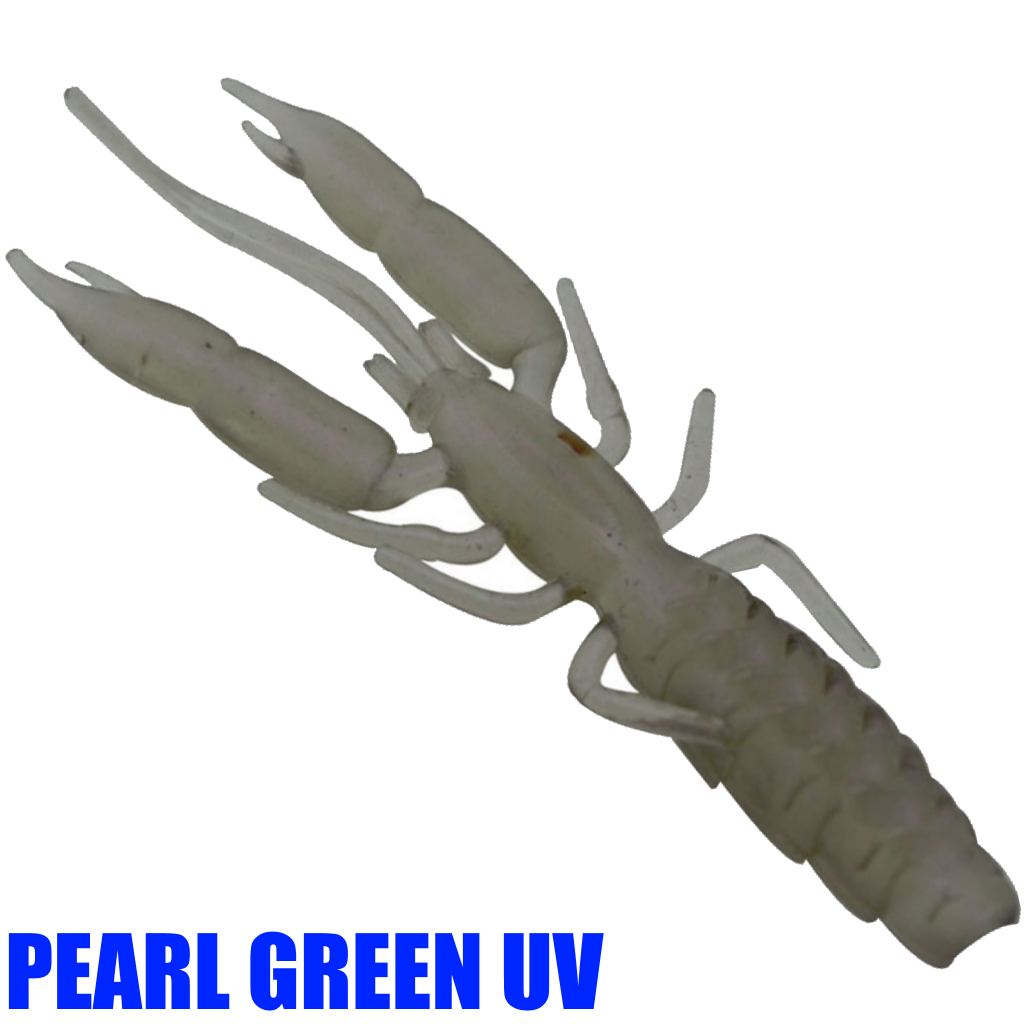 PRO LURE 60MM LIVE YABBIE - PEARL GREEN UV