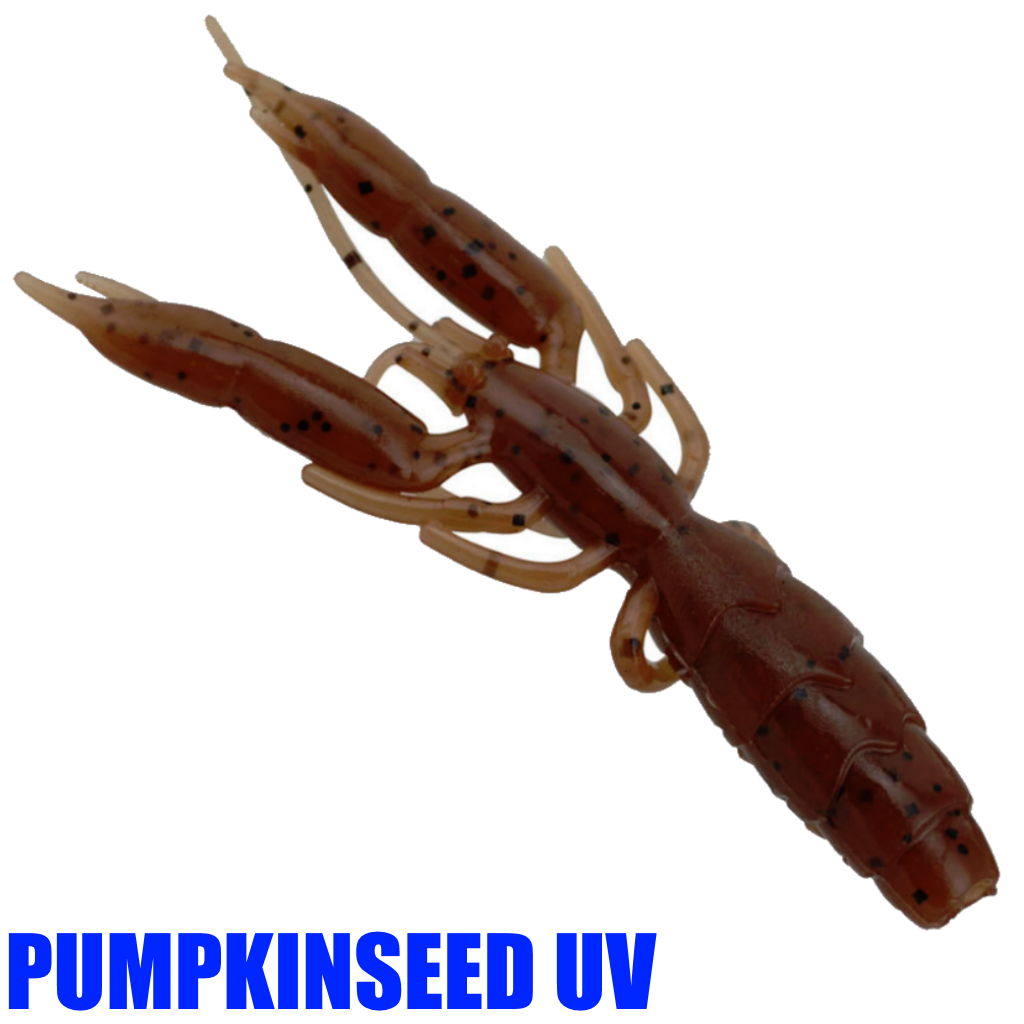 PRO LURE 60MM LIVE YABBIE - PUMPKIN SEED UV