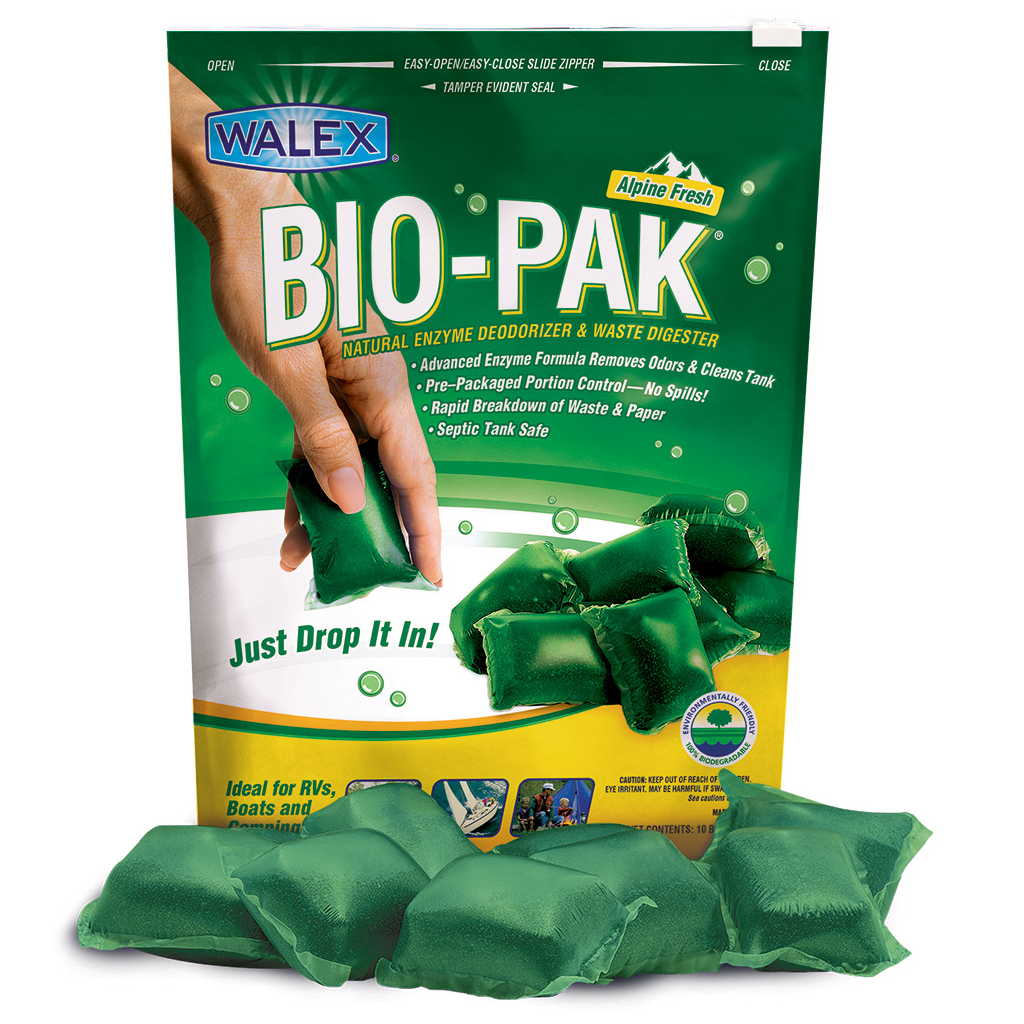 WALEX BIO-PAK EXPRESS GREEN - ALPINE FRESH - 15 SACHETS