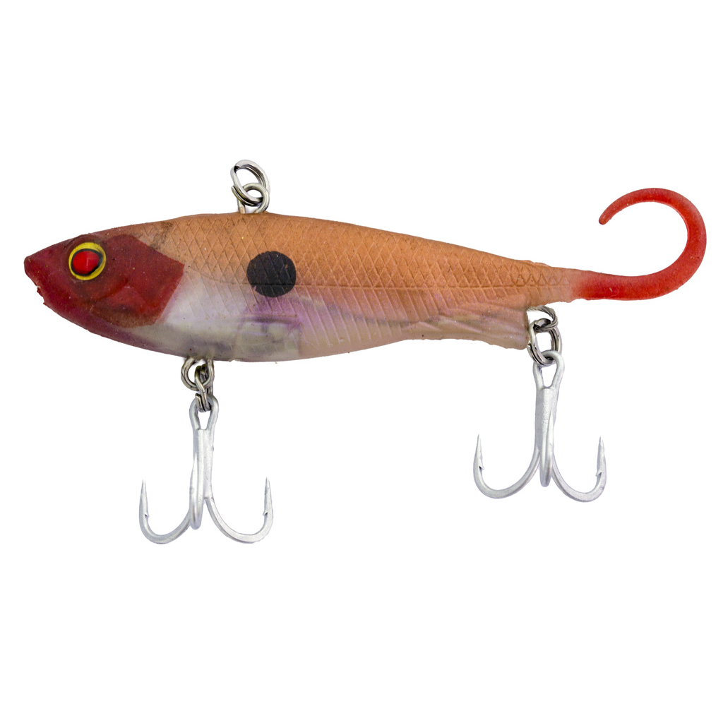 ZEREK FISH TRAP SOFT VIBE 65MM - BC - BRONZED CHERRY