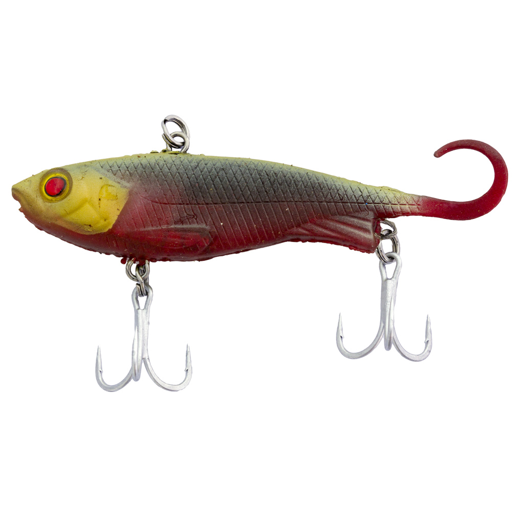 ZEREK FISH TRAP SOFT VIBE 95MM - RD - RED DEVIL *IN STOCK*