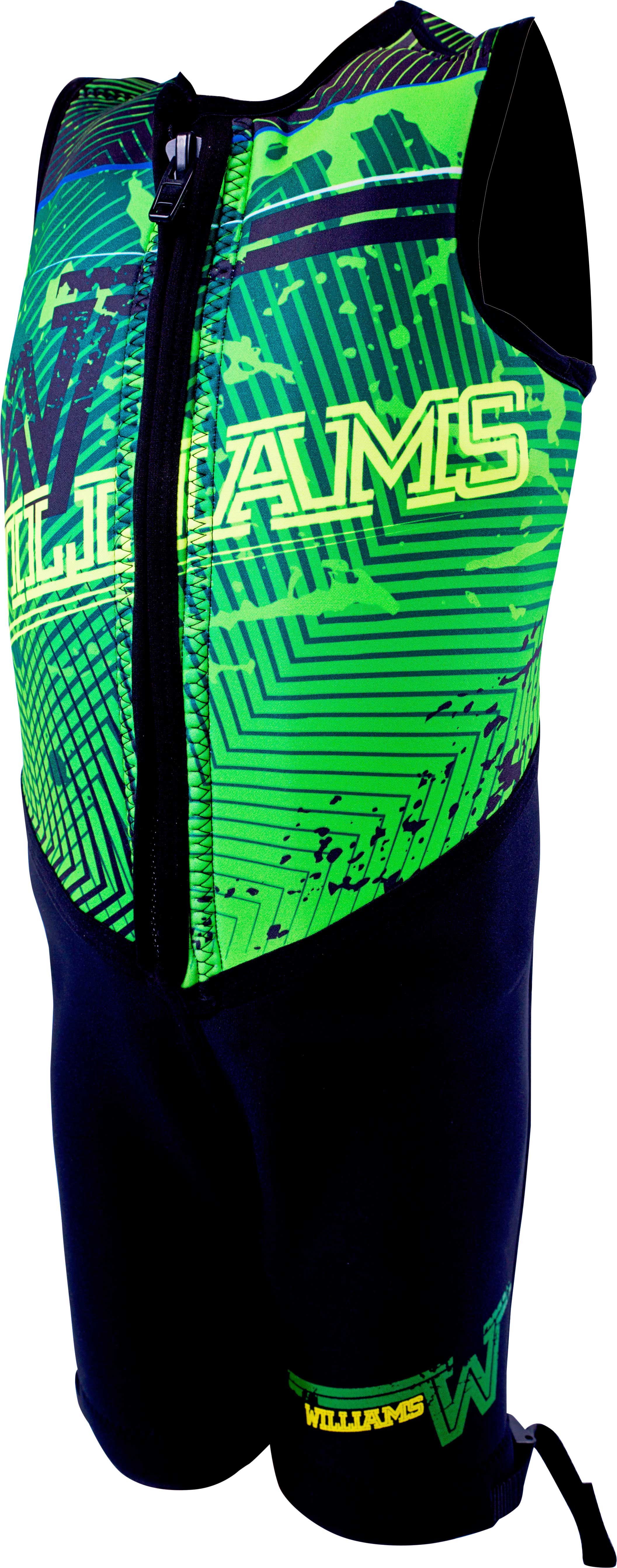 WILLIAMS YOUTH URBAN SPORTS BUOYANCY SUIT - GREEN