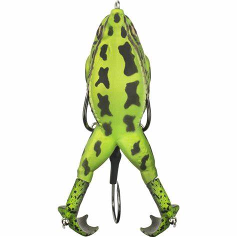 LUNKERHUNT PROP FROG GREEN TEA