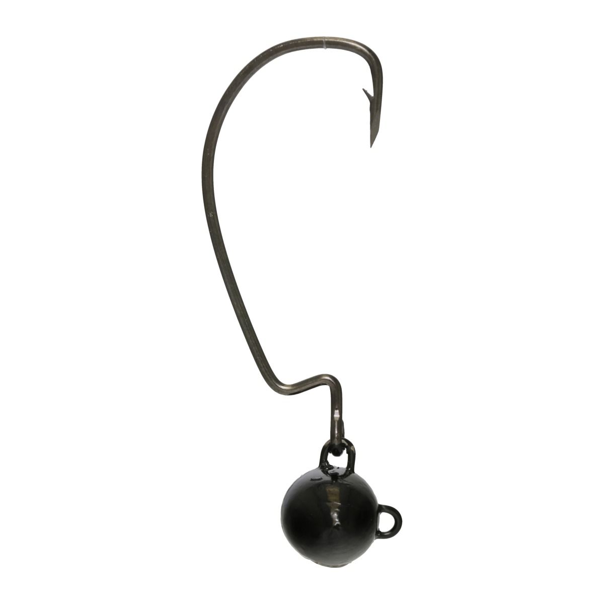 EAGLE CLAW LAZER SHARP SWING HEAD BLACK JIGHEAD #3/0 1/2OZ  4PK