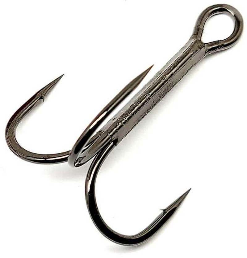 GAMAKATSU TREBLE HOOKS 23RB (MAGIC EYE) - SZ 2/0 - QTY 5